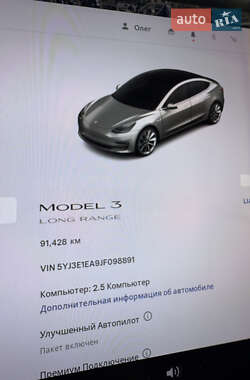 Седан Tesla Model 3 2018 в 