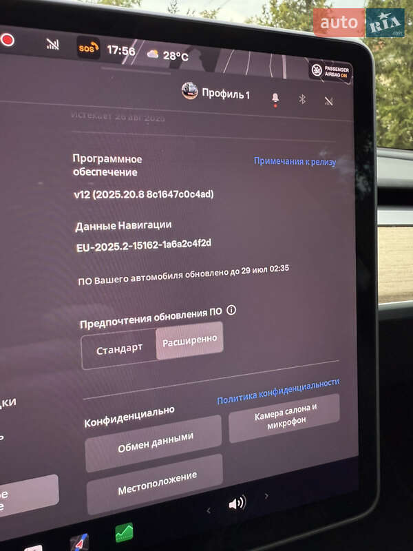 Седан Tesla Model 3 2021 в Днепре
