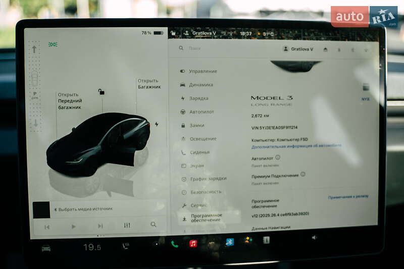 Седан Tesla Model 3 2024 в Одесі