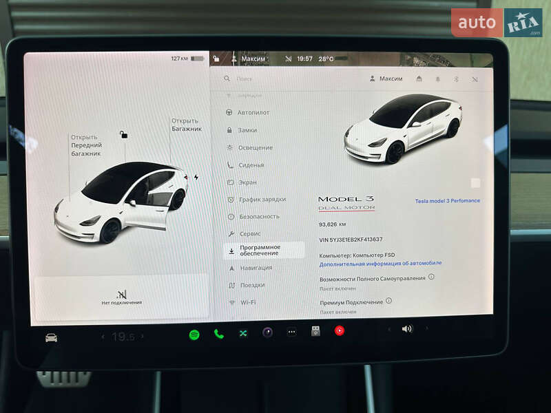 Седан Tesla Model 3 2019 в Чорноморську