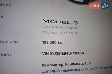 Седан Tesla Model 3 2020 в 