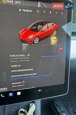 Седан Tesla Model 3 2021 в 