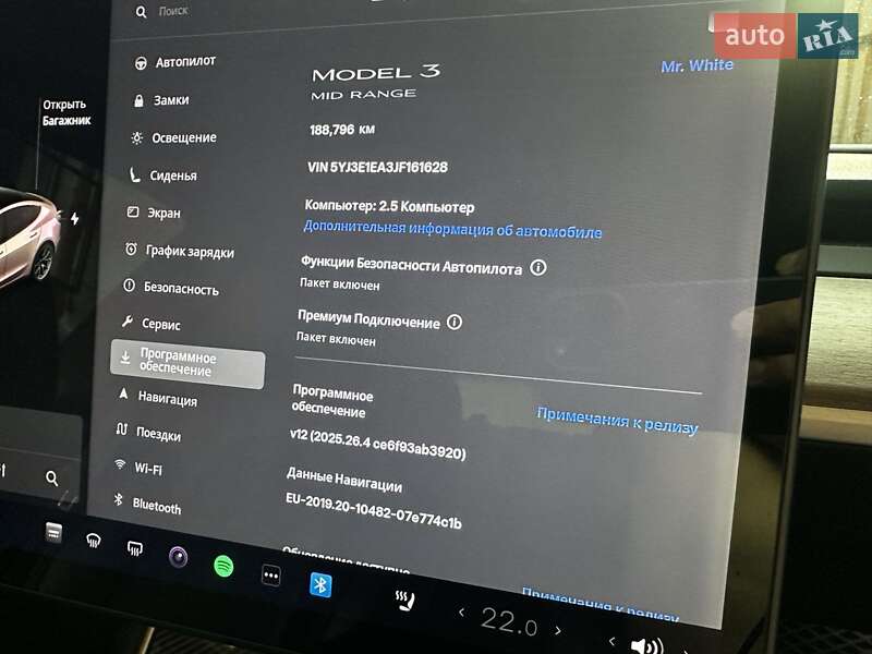 Седан Tesla Model 3 2018 в Дніпрі