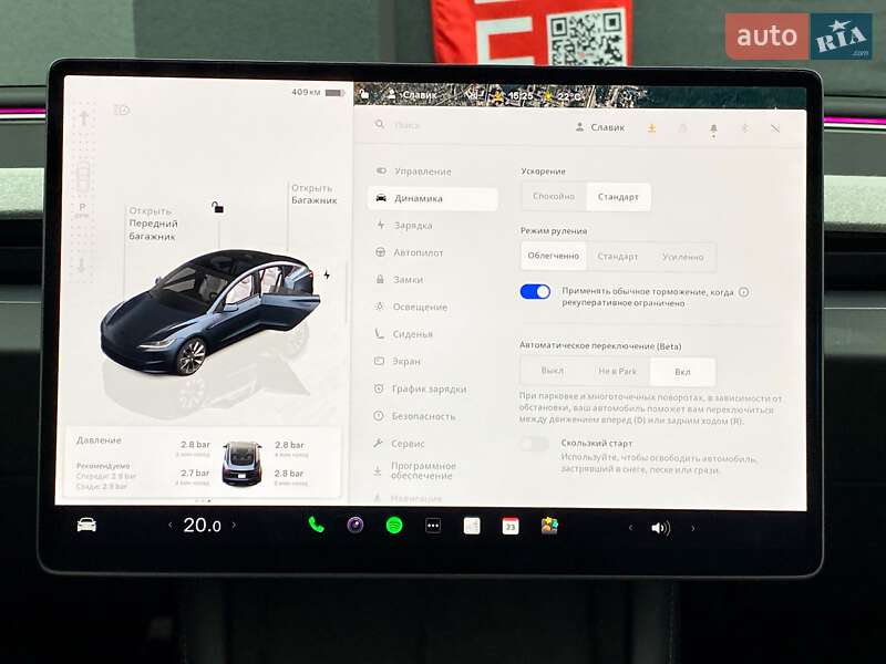 Седан Tesla Model 3 2024 в Киеве