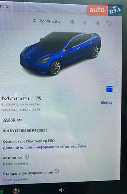 Седан Tesla Model 3 2019 в 