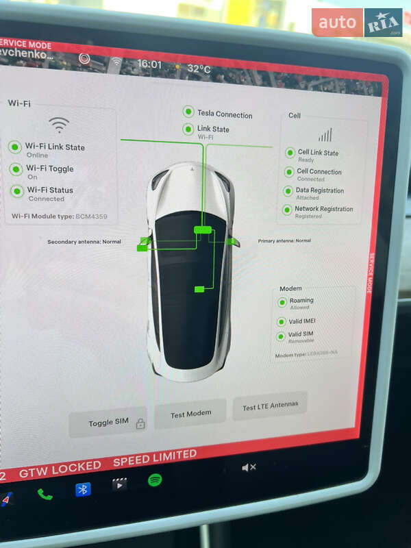 Седан Tesla Model 3 2019 в Одессе