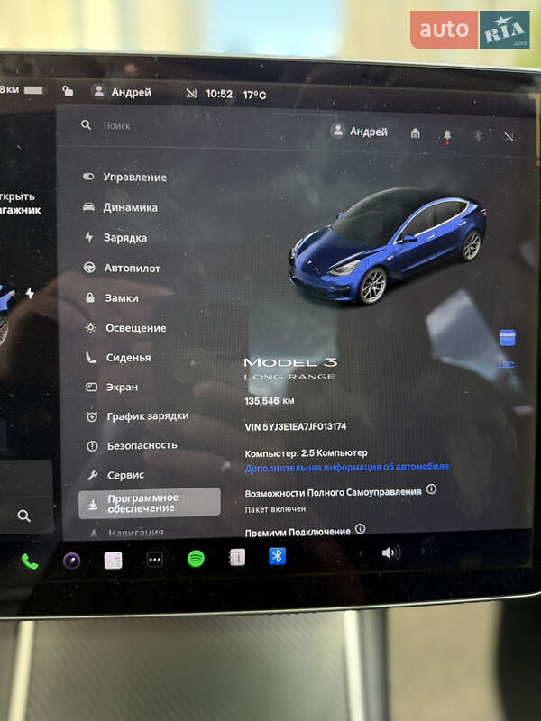 Седан Tesla Model 3 2018 в Киеве