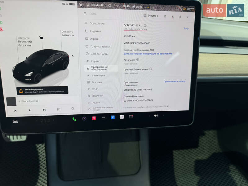 Седан Tesla Model 3 2023 в Житомирі