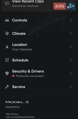 Седан Tesla Model 3 2019 в 