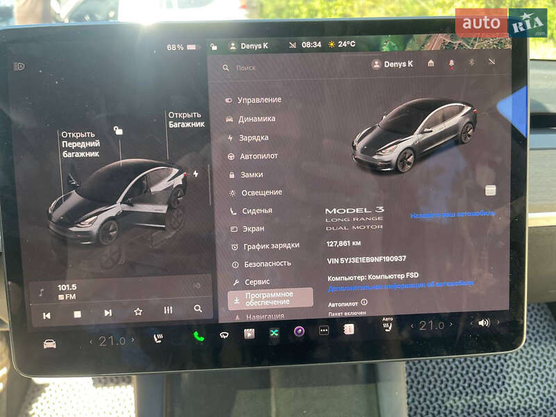 Седан Tesla Model 3 2022 в Кам'янському