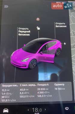 Седан Tesla Model 3 2021 в Хусті