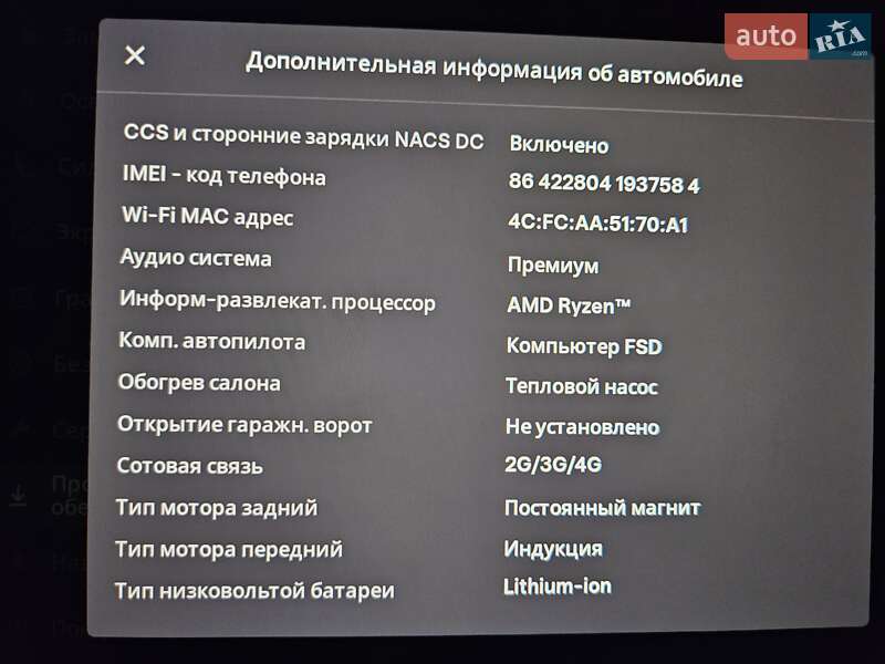 Седан Tesla Model 3 2022 в Дніпрі