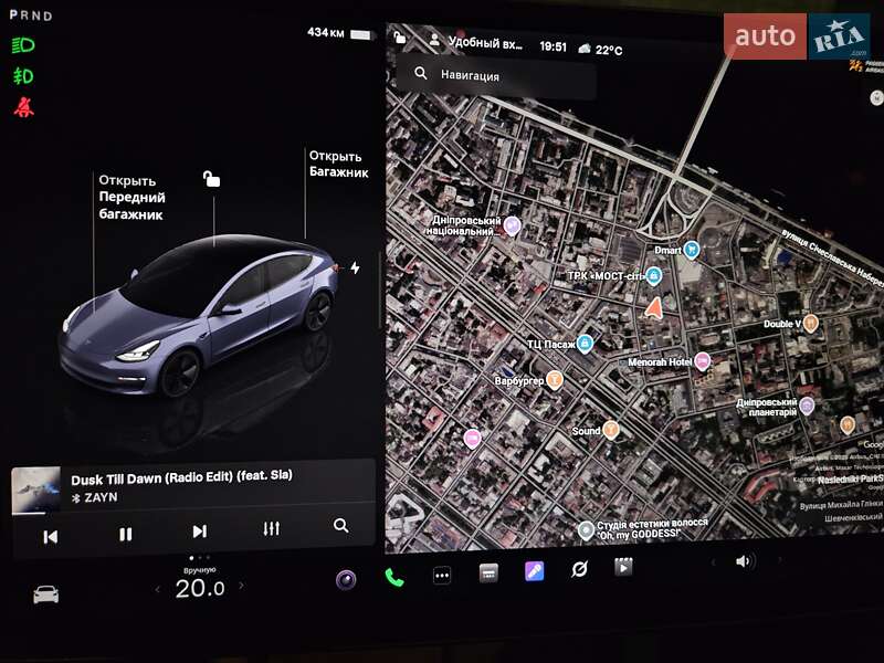 Седан Tesla Model 3 2022 в Дніпрі