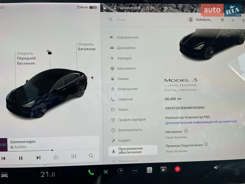 Седан Tesla Model 3 2021 в Хмельницькому