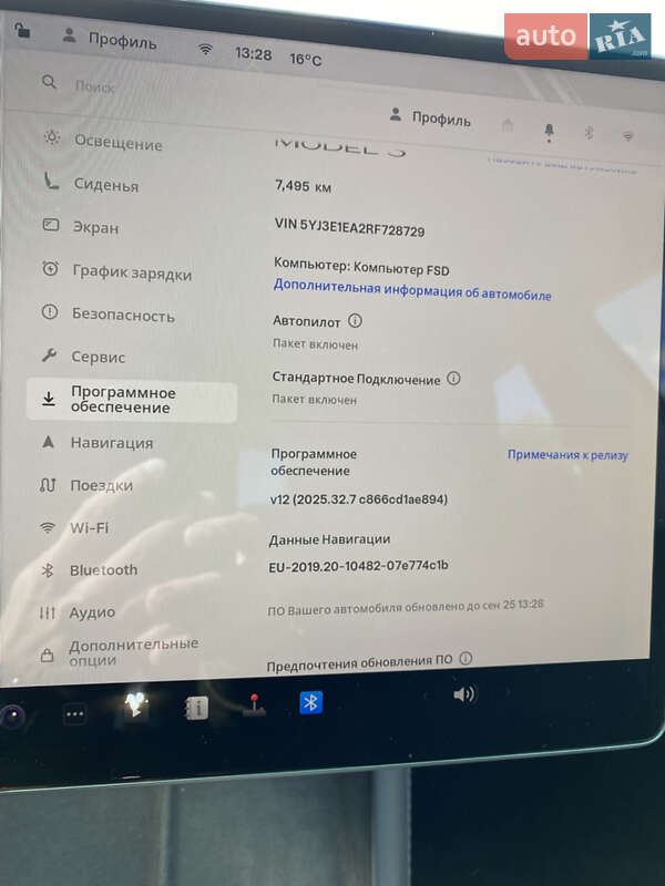 Седан Tesla Model 3 2024 в Києві