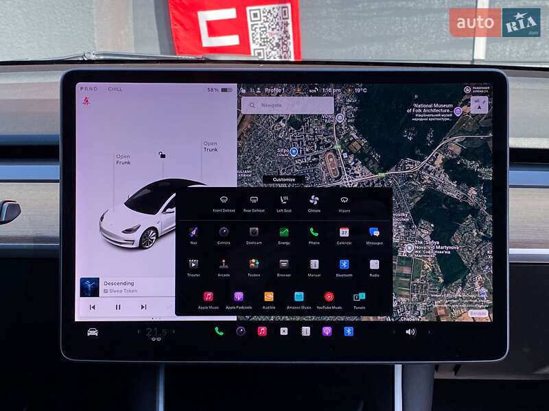 Седан Tesla Model 3 2019 в Киеве