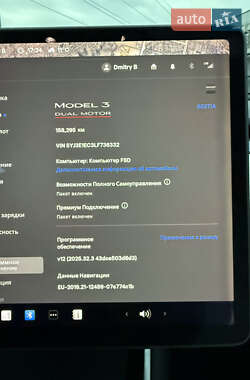 Седан Tesla Model 3 2020 в 