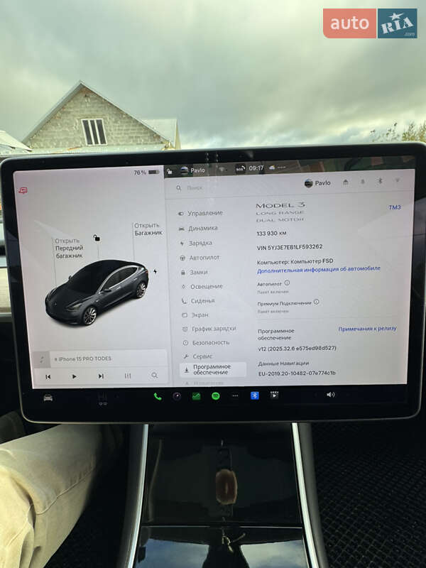 Седан Tesla Model 3 2019 в Копичинці
