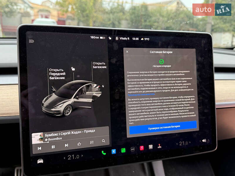 Седан Tesla Model 3 2021 в Одесі