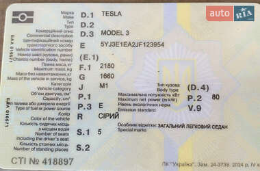 Седан Tesla Model 3 2018 в Богородчанах