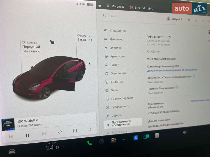 Седан Tesla Model 3 2021 в Дніпрі фото 19 Седан Tesla Model 3 2021 в Дніпрі