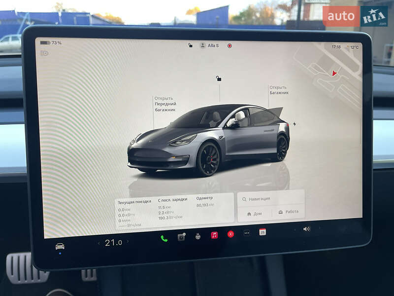 Седан Tesla Model 3 2022 в Запорожье