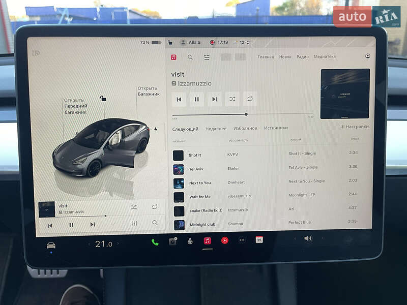 Седан Tesla Model 3 2022 в Запорожье
