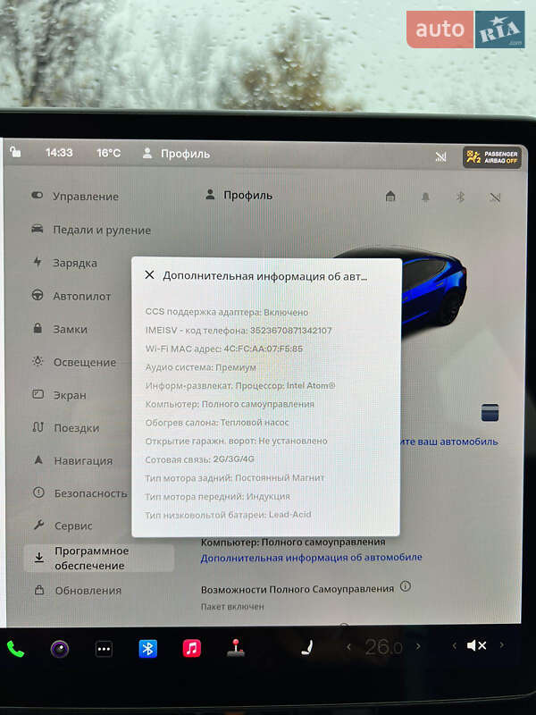 Седан Tesla Model 3 2021 в Києві