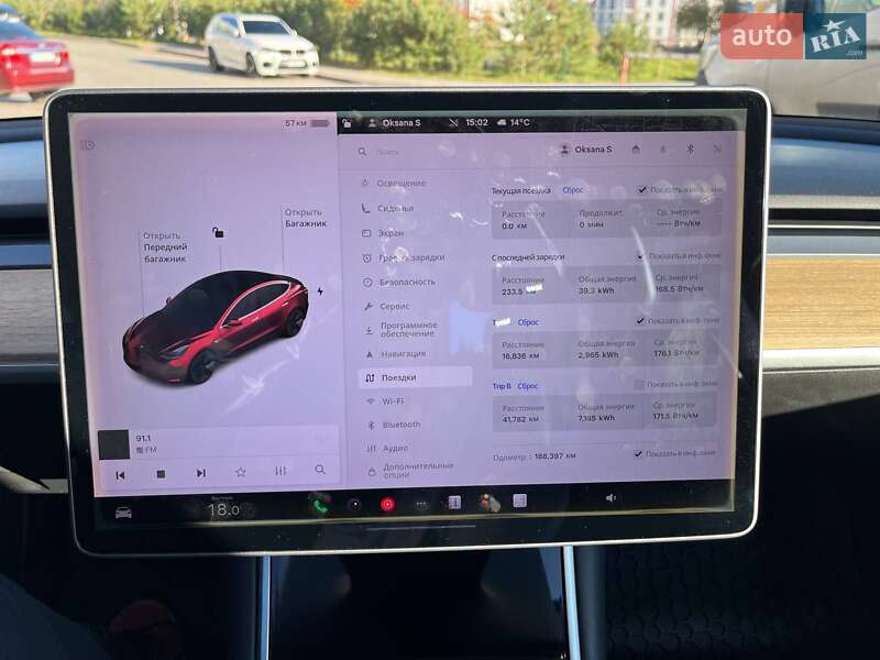 Седан Tesla Model 3 2018 в Львове