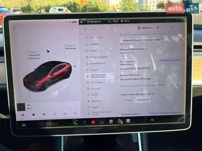 Седан Tesla Model 3 2018 в Львове