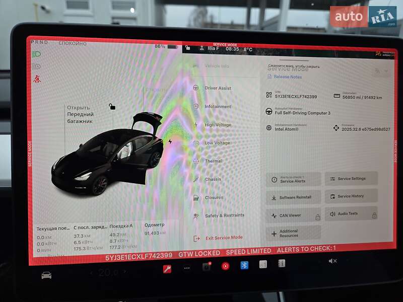 Седан Tesla Model 3 2020 в Києві