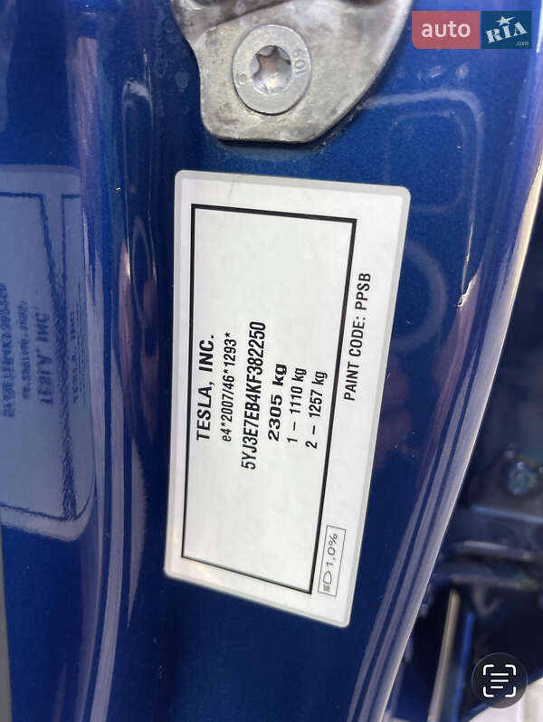 Седан Tesla Model 3 2019 в Харкові фото 9 Седан Tesla Model 3 2019 в Харкові