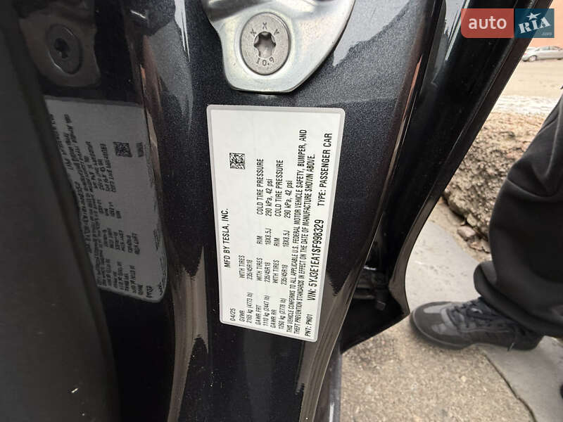 Седан Tesla Model 3 2025 в Киеве фото 16 Седан Tesla Model 3 2025 в Киеве