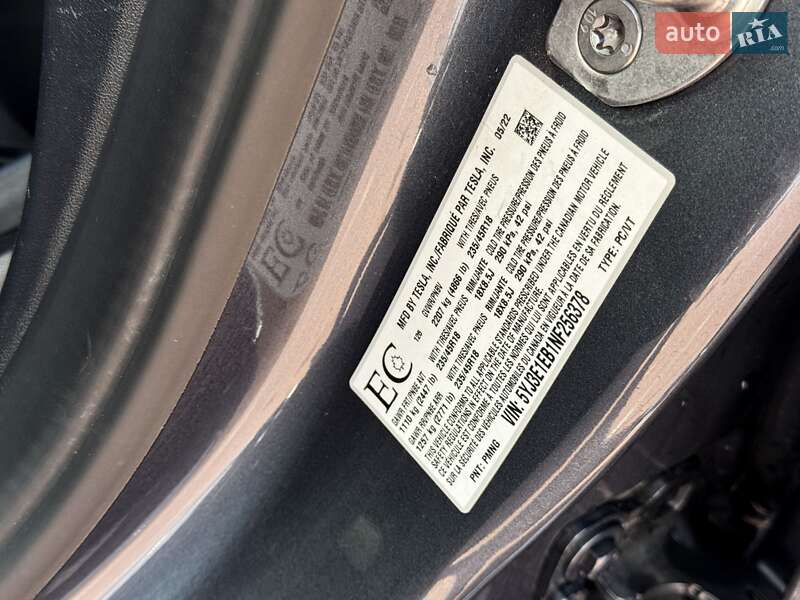 Седан Tesla Model 3 2022 в Києві фото 25 Седан Tesla Model 3 2022 в Києві