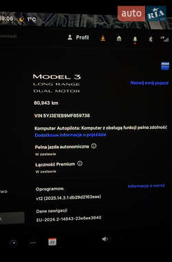 Седан Tesla Model 3 2020 в Львове