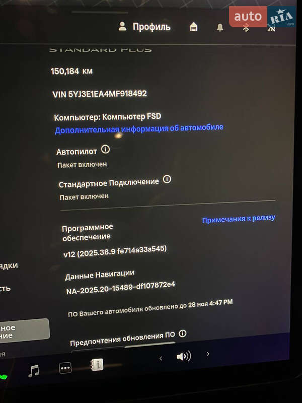 Седан Tesla Model 3 2021 в Луцке