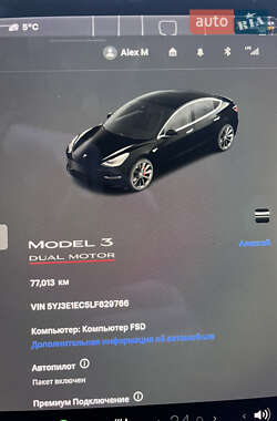 Седан Tesla Model 3 2019 в Киеве