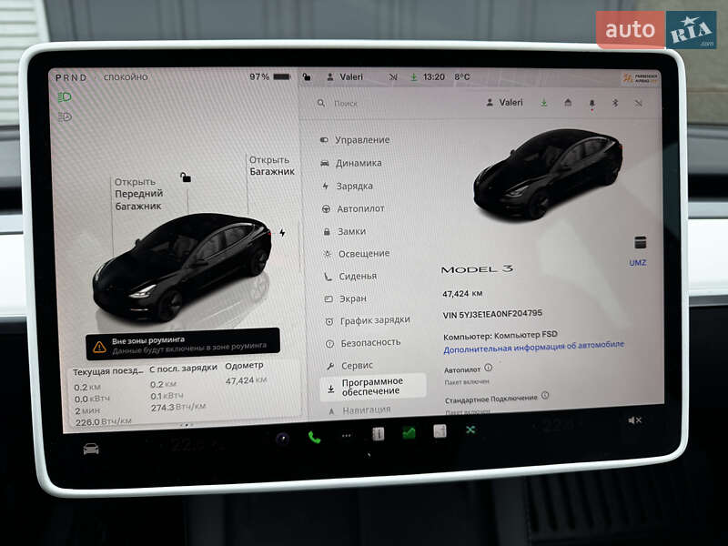 Седан Tesla Model 3 2022 в Черкасах фото 22 Седан Tesla Model 3 2022 в Черкасах