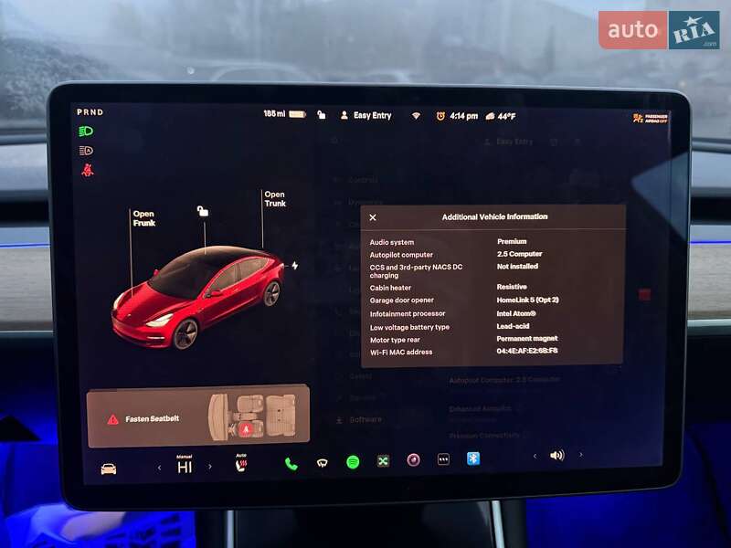 Седан Tesla Model 3 2018 в Луцке фото 16 Седан Tesla Model 3 2018 в Луцке