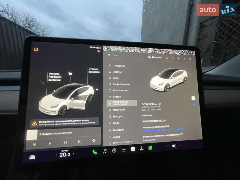 Седан Tesla Model 3 2021 в Луцке фото 15 Седан Tesla Model 3 2021 в Луцке