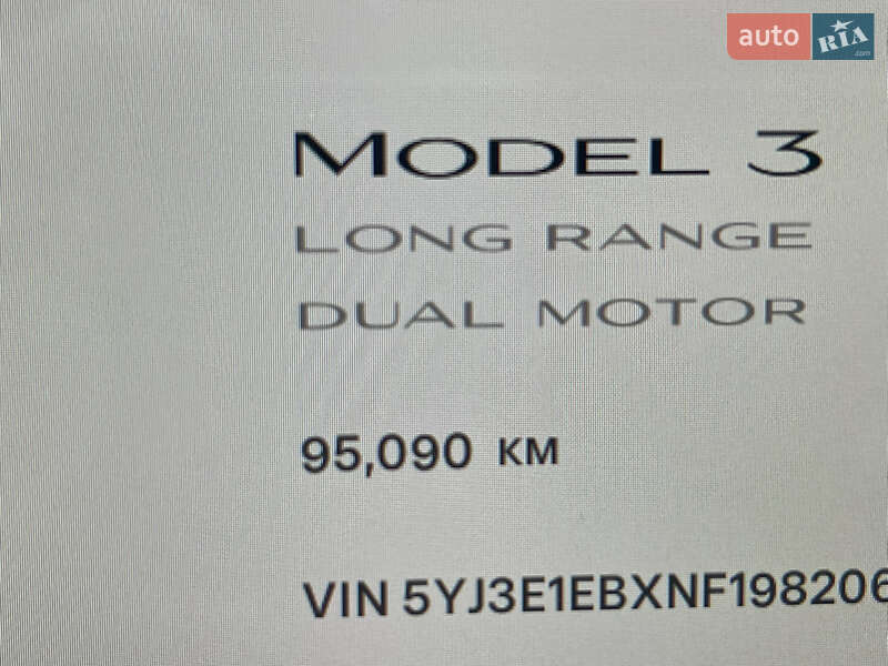 Седан Tesla Model 3 2022 в Черновцах фото 29 Седан Tesla Model 3 2022 в Черновцах