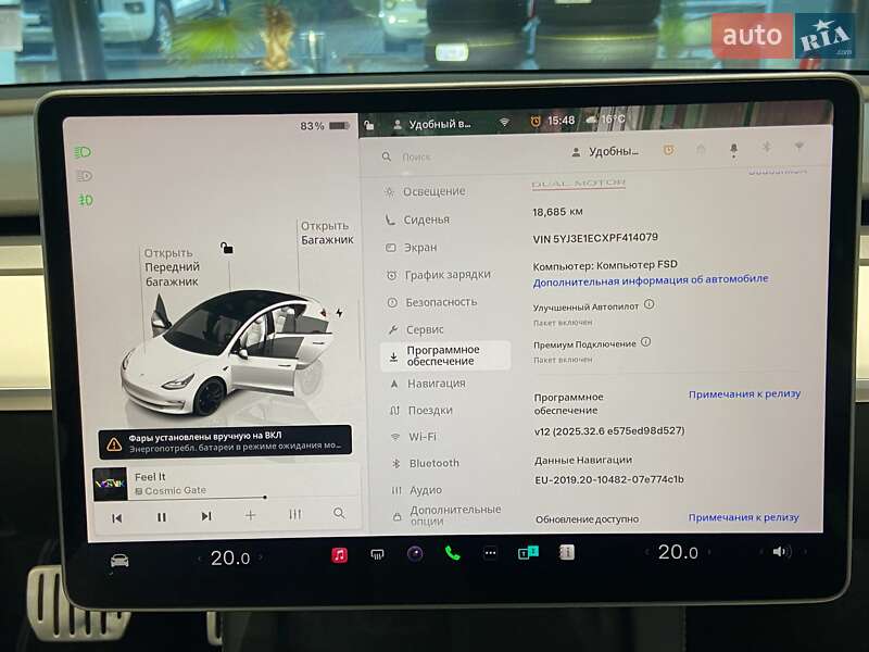 Седан Tesla Model 3 2022 в Вінниці фото 25 Седан Tesla Model 3 2022 в Вінниці