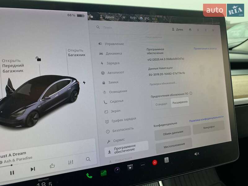 Седан Tesla Model 3 2019 в Киеве