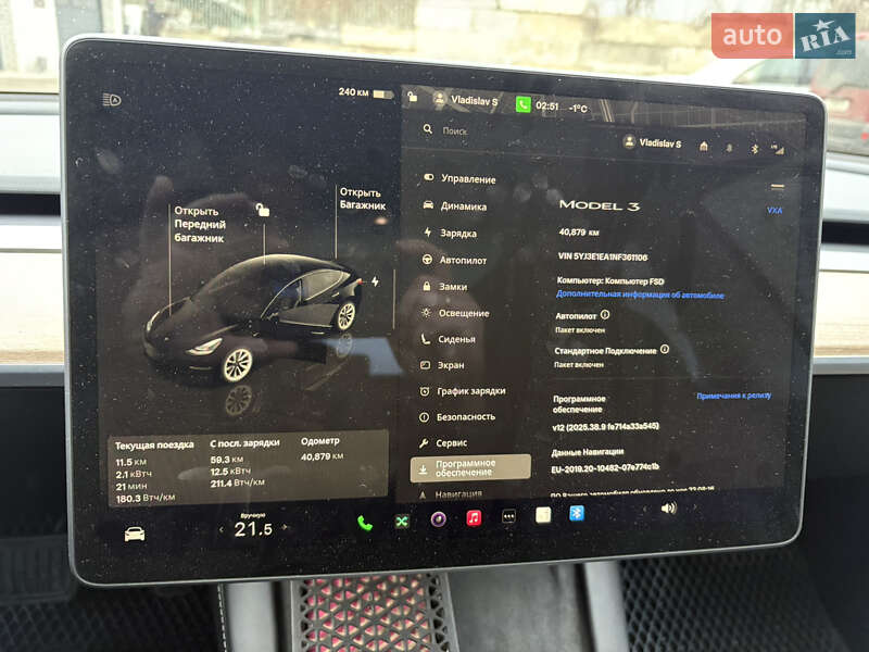 Седан Tesla Model 3 2022 в Харькове