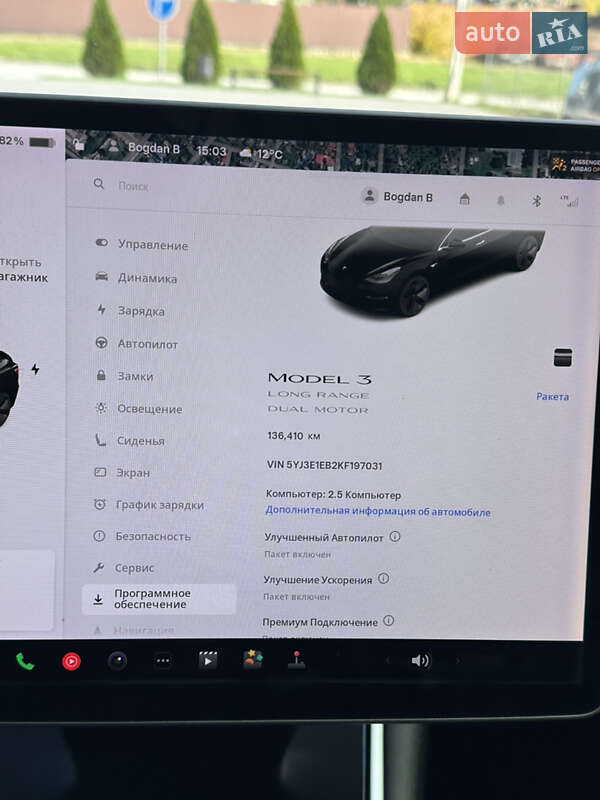 Седан Tesla Model 3 2019 в Чернівцях фото 14 Седан Tesla Model 3 2019 в Чернівцях