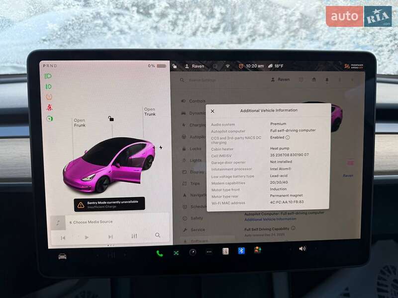 Седан Tesla Model 3 2021 в Луцке