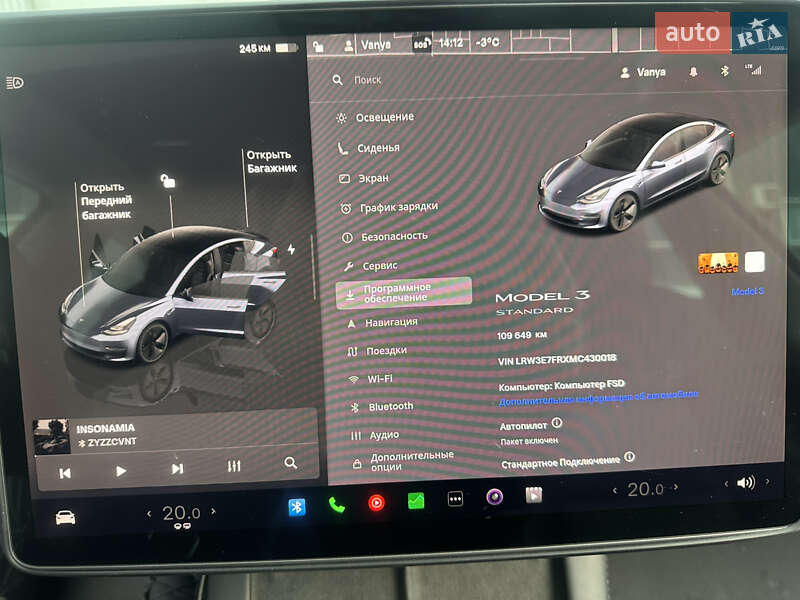 Седан Tesla Model 3 2022 в Вінниці