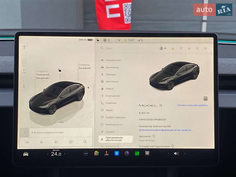 Седан Tesla Model 3 2024 в Киеве