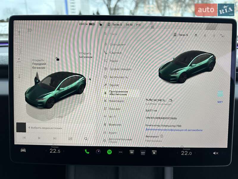 Седан Tesla Model 3 2025 в Киеве