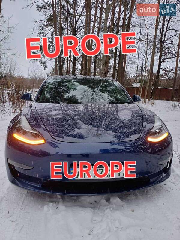 2019 Tesla Model-3, VIN 5YJ3E7EB2KF382215:plate — фото 1 (autoria)